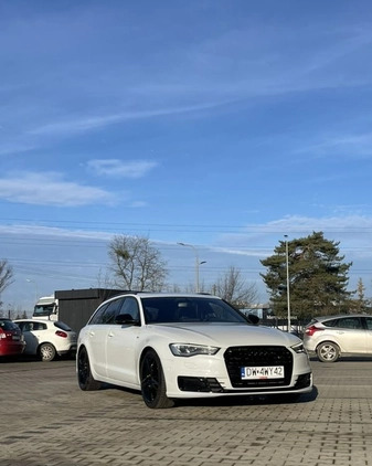 Audi A6 cena 89000 przebieg: 172000, rok produkcji 2015 z Wrocław małe 232